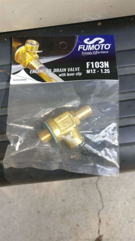 Fumoto Valve Installation | Toyota Tundra Forum