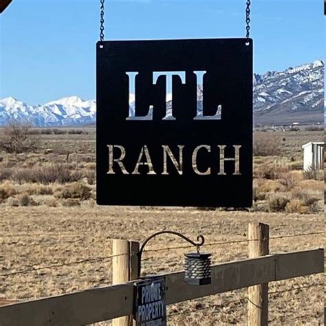 Custom Metal Ranch Entrance Sign Personalized - Etsy | Entrance sign, Custom metal, Personalized ...