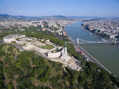 Statue Of Liberty On Gellert Hill, Budapest Stock Photo - Image of ...