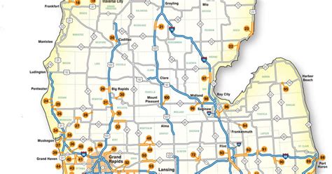 This map will show you where Michigan's big road construction projects ...