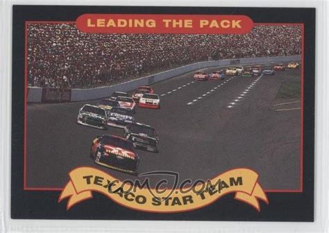 1992 Maxx Texaco Star Team - [Base] #12 - Leading the Pack