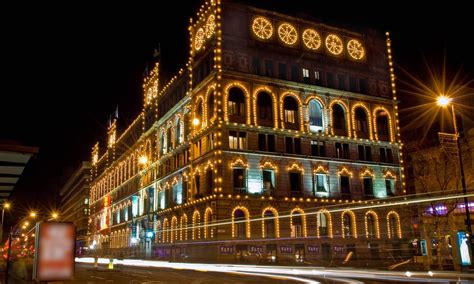 Britannia Hotel, Manchester at Night - Ed O'Keeffe Photography