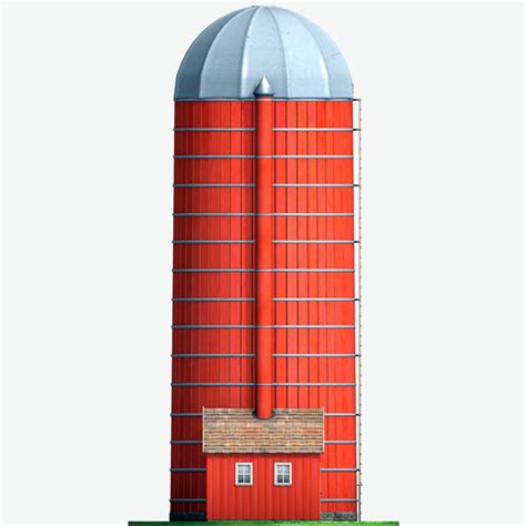 farm silo model