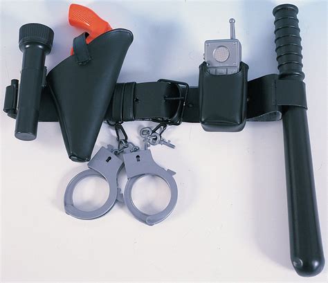 ProductDetail: Accessories Makeup: Costume Props Name: Police Officer Belt ID: 351 | Police ...