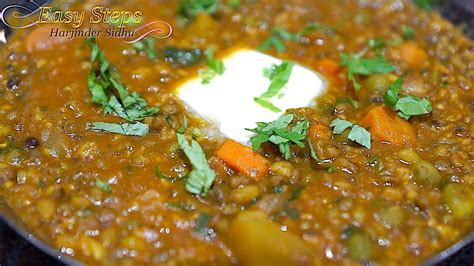 Moong Dal in Pressure Cooker | Hare Mung Beans | Green Gram Dal Recipe | Moongi Di Dal - YouTube