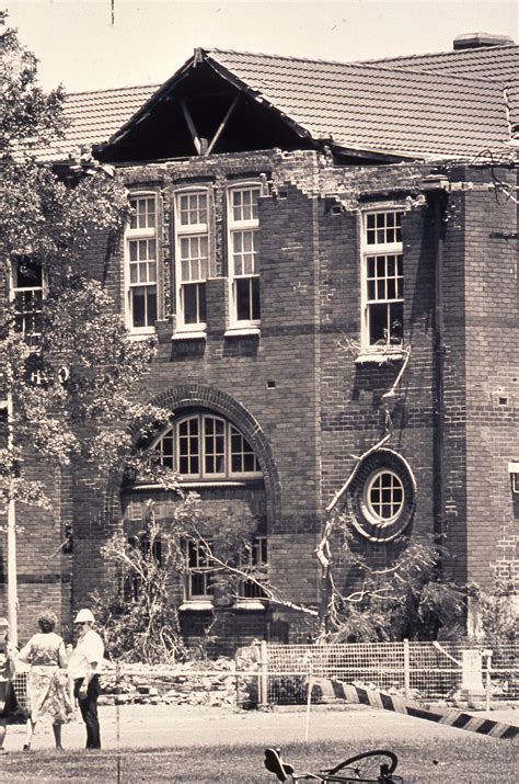 Earthquake damage- The Junction Public School - Newcastle, NSW | Living Histories