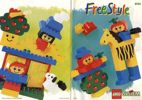 4134 Large Freestyle Bucket - LEGO instructions and catalogs library