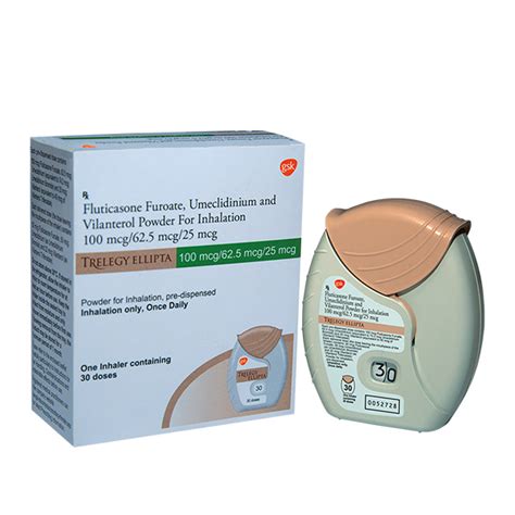 Buy TRELEGY ELLIPTA 30md Inhaler 1's Online at Upto 20% OFF | Netmeds