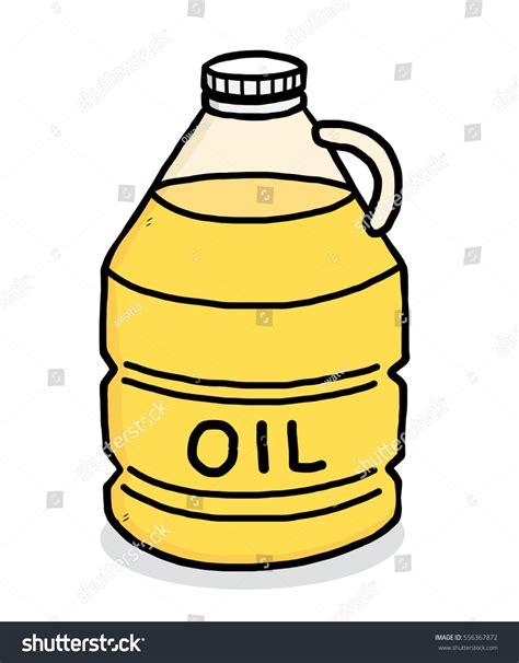 Vegetable Oil Bottle Cartoon Vector Illustration Stock Vector (Royalty Free) 556367872 ...