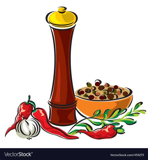 Spices Royalty Free Vector Image - VectorStock