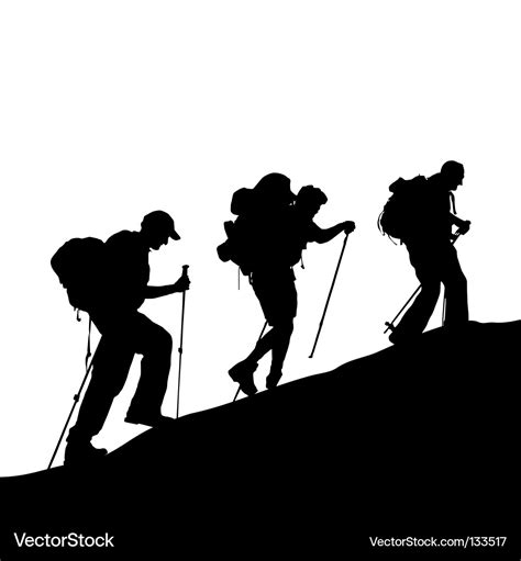 Mountain climber Royalty Free Vector Image - VectorStock