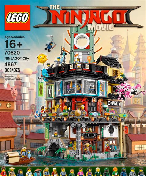 Cool Stuff: The LEGO Ninjago Movie's Ninjago City LEGO Set Is the Third ...