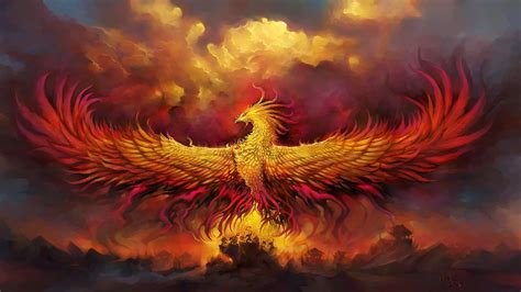 Majestic Phoenix 4K wallpaper | Phoenix wallpaper, Diamond painting, Cool paintings