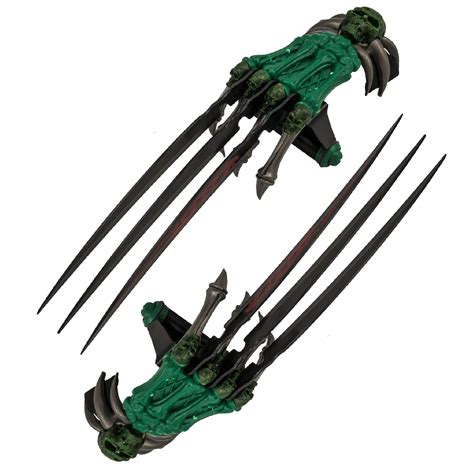 Dual Z-Slayer Dagger Claw Three Blade Gloves – Panther Wholesale