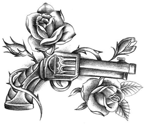 coloring pages guns and roses white dove with guns roses tattoo - guns ...