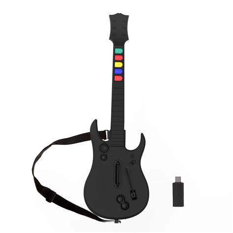 NBCP Guitar Hero Controller PC, Wireless PlayStation 3 PS3 /PC Guitar ...