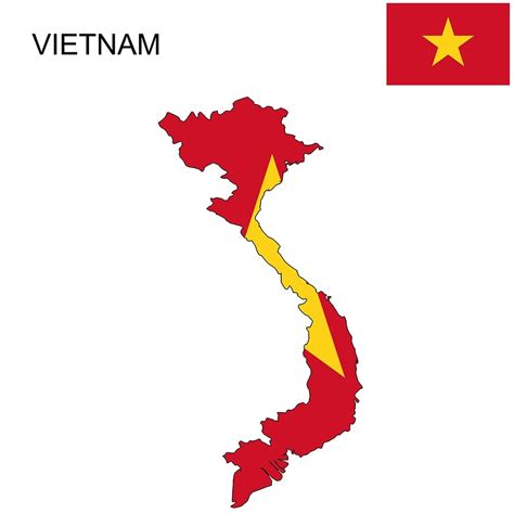 Vietnam Flag Map and Meaning | Mappr