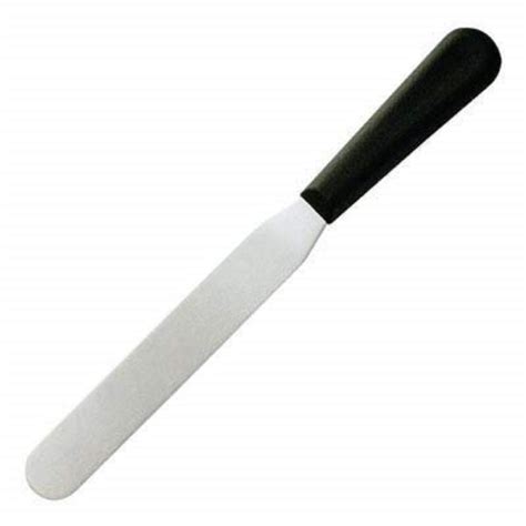 FERVENT Cake Palette Knife ,Steel Icing Spatula ,Cream Icing Frosting Spatula (6 INCH, Straight ...