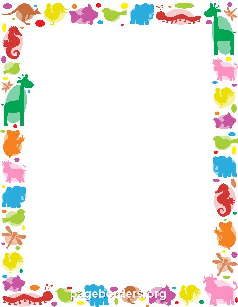 wild animal clipart border 20 free Cliparts | Download images on ...