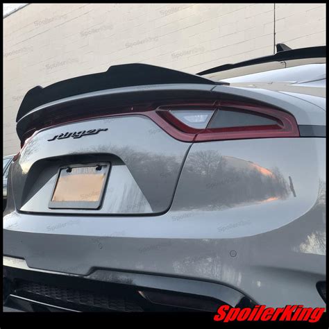 Kia Stinger 2018-2023 Trunk Spoiler w/ Center Cut (380VC) – SpoilerKing