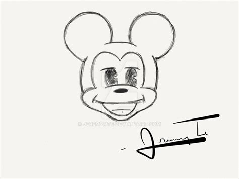 Mickey Mouse Doodle by Jeremymte on DeviantArt