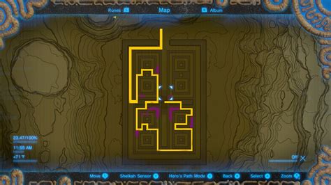 Zelda Lomei Labyrinth Island Map - Zelda Dlc 1 Travel Medallion ...