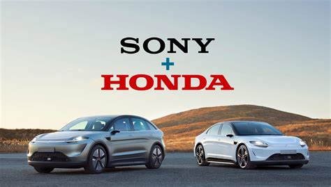 Sony And Honda Will Make Electric Vehicles Together!