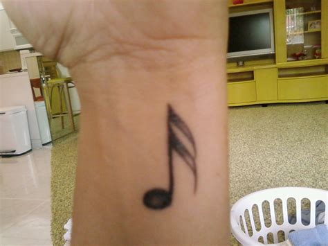 Double Quarter Note Tattoo | Double quarter note tattoo | Flickr