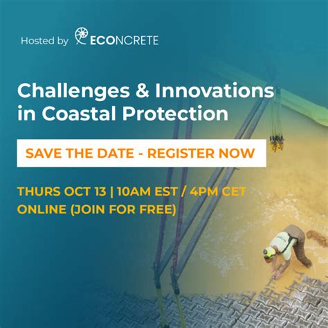 Challenges & Innovations in Coastal Protection - Webinar from ECOncrete