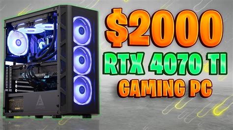 BEST RTX 4070 TI Prebuilt Gaming PC 2023 | Ryzen 7 7700X + RTX 4070 TI ...