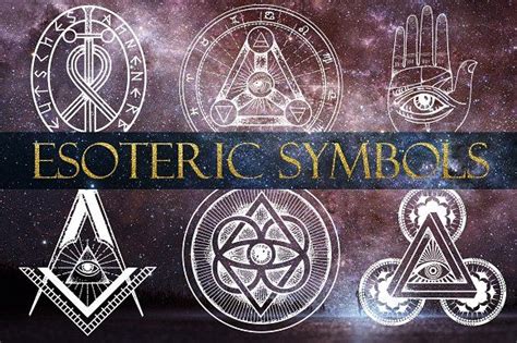 Esoteric symbols by Aleksandra Slowik on @creativemarket | Esoteric ...