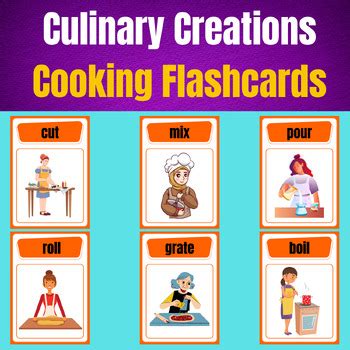 Culinary Creations: Printable Cooking Flashcards. by StudySage Shop