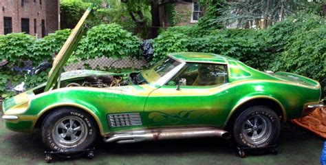 Corvettes on eBay: Wild 1971 Corvette with Psychedelic Paint Job ...