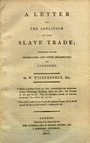 Historical Event: The Slave Trade Act of 1807 | COVE