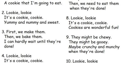 Enjoy Teaching English: Barney - "Lookie, it's a cookie" (song with lyrics)