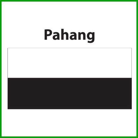 Pahang Flag 3x6ft, Bendera Pahang 3x6ft, Polymesh | Lazada