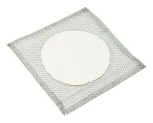 Wire Gauze Mat 150mm Ceramic Centre Certified Asbestos Free