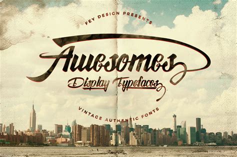 Awesome - Free Font - Dealjumbo.com — Discounted design bundles with extended license!