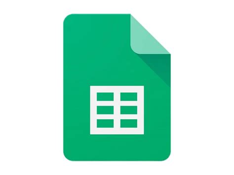 Google Sheets Logo transparent PNG - StickPNG