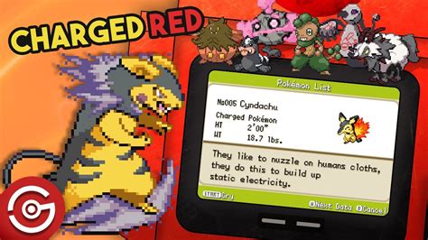 Pokemon Charged Red Pokedex - All 300+ Fusions with Wild Locations and ...