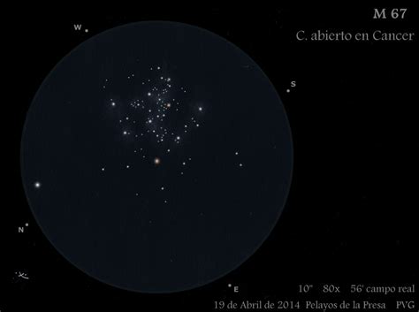 Messier 67 | Astronomy Sketch of the Day