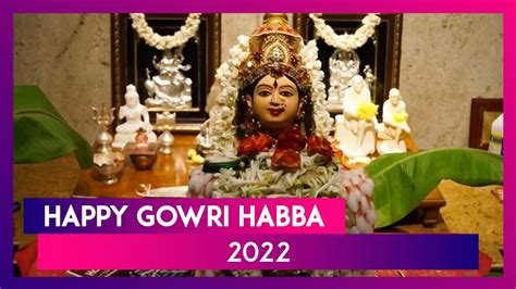 Gowri Habba 2022 Messages, Gowri Ganesh Festival Images & Greetings for ...