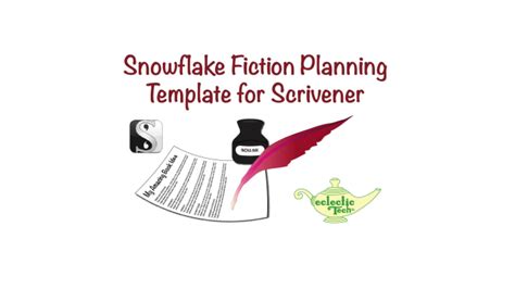 Provide a snowflake method scrivener template by Eclectictllc