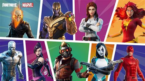 Fortnite Store sees the return of Marvel characters