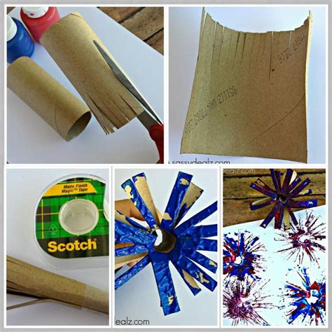 Diy Firework craft. | Fireworks craft, Crafts, Craft room