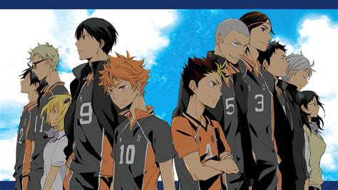 Haikyuu, Anime, Karasuno, Team, Volleyball 4k, HD Wallpaper | Rare Gallery