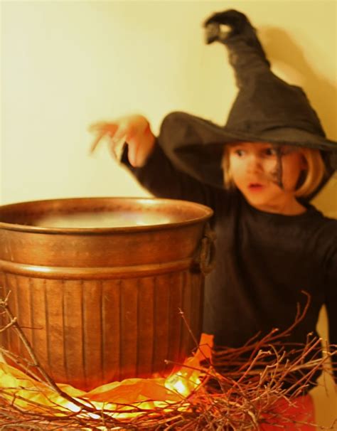 DIY Cauldron Halloween Decoration | Polka Dot Chair