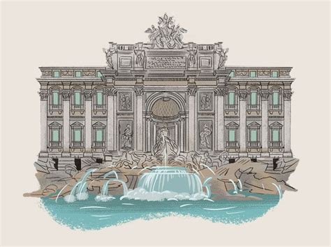 Caper Districts - Trevi Fountain (19/23) | Trevi fountain, Trevi ...