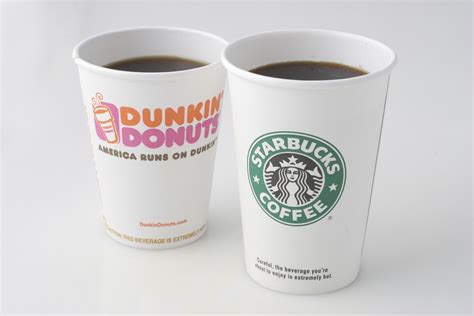 Starbucks vs Dunkin Donuts - Food & Drink - Vietura