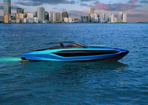 Lamborghini 63, the brand new Tecnomar hyper yacht will amaze you | Yacht, Lamborghini, Boat